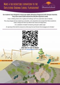 Daylesford Dharma School Playground EOFY fundraiser
